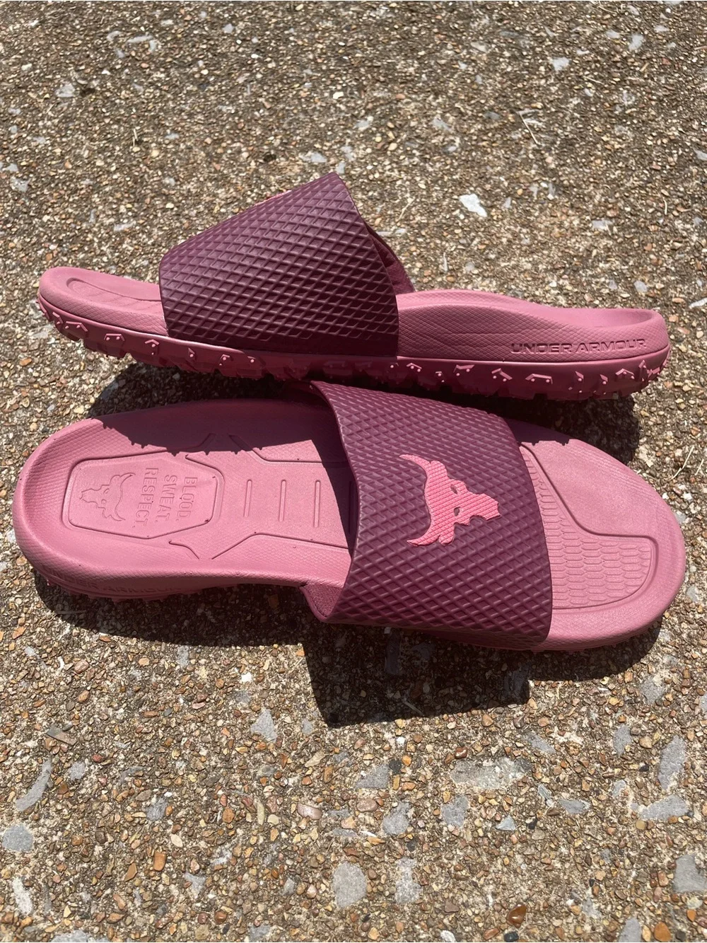 Under Armour Men's Project Rock SL 2.0 Slide Sandals - Size 10